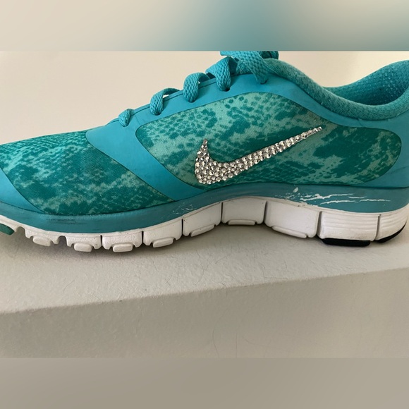 💎👟 Bling ✨NIKE Free 5.0, sz 8 USA Women’s - Picture 13 of 16
